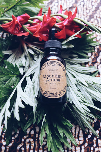 Moontime Massage Oil / Menstrual Pain Relief - Homegrown Botanica