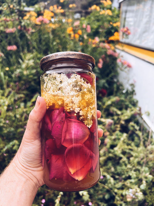 Elderflower & Rose Vinegar