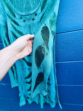 Load image into Gallery viewer, Turqoise Gum Dress - Merino XL - Homegrown Botanica
