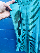 Load image into Gallery viewer, Turqoise Gum Dress - Merino XL - Homegrown Botanica
