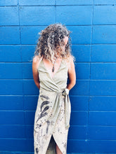 Load image into Gallery viewer, Wild wrap long dress ~ XS/S
