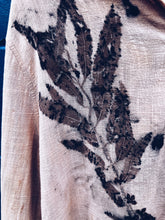 Load image into Gallery viewer, Wild Eucalyptus shirt ~ Linen ~ M/L
