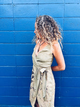 Load image into Gallery viewer, Wild wrap long dress ~ XS/S
