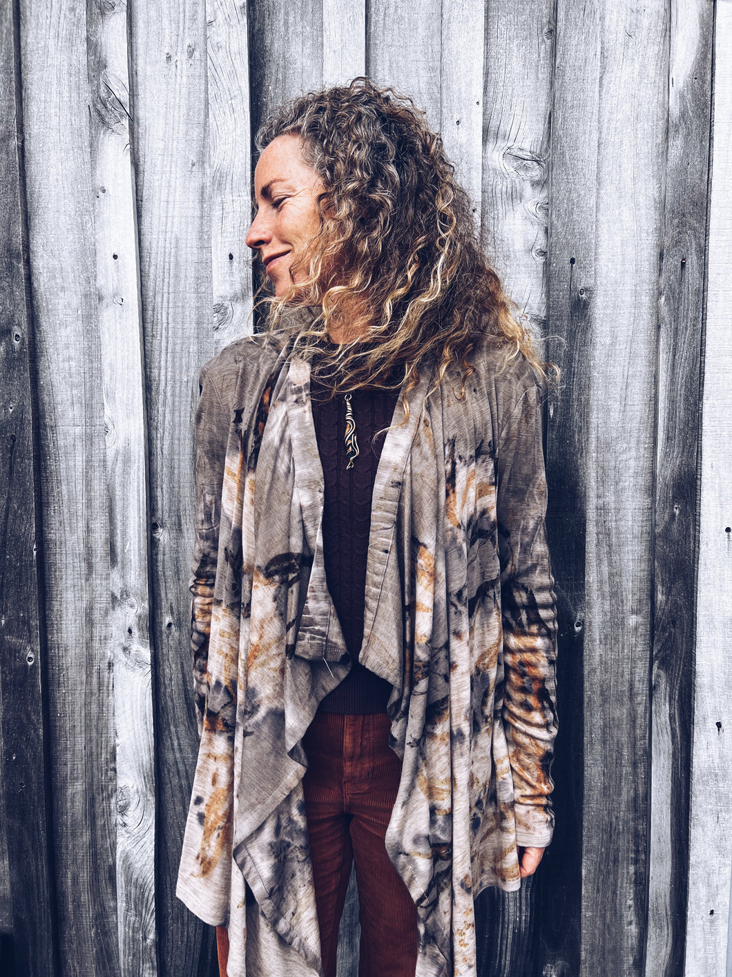 Waterfall Eucalyptus Medicine Cardy ~ Merino ~ M/L