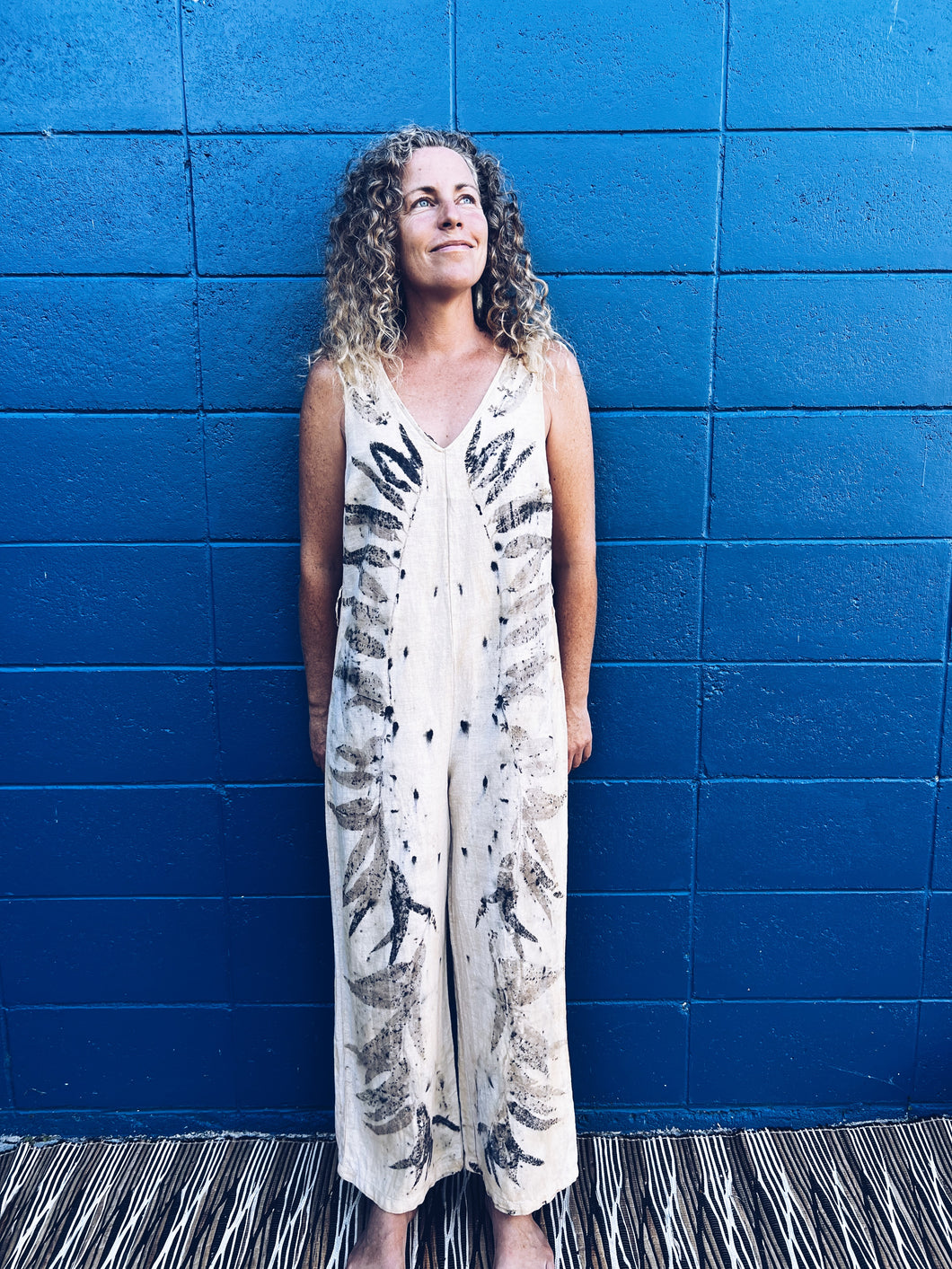 White Overalls ~ Linen ~ S/M