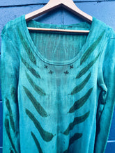 Load image into Gallery viewer, Turqoise Gum Dress - Merino XL - Homegrown Botanica
