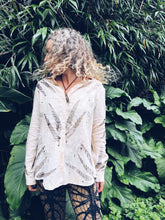 Load image into Gallery viewer, Wild Eucalyptus shirt ~ Linen ~ M
