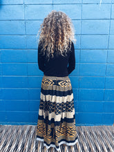 Load image into Gallery viewer, Handwoven Ikat Skirt - Java - Mustard
