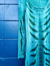 Load image into Gallery viewer, Turqoise Gum Dress - Merino XL - Homegrown Botanica
