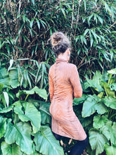 Load image into Gallery viewer, Snuggly Peach Gum Dress - Merino S/M - Homegrown Botanica
