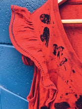 Load image into Gallery viewer, Red Feijoa top ~ Cotton L
