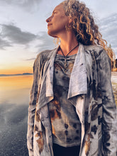Load image into Gallery viewer, Dark Eucalyptus Medicine Cardy ~ Merino ~ L/XL+
