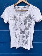 Load image into Gallery viewer, Maple leaf tee shirt ecoprinted
