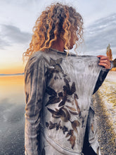 Load image into Gallery viewer, Dark Eucalyptus Medicine Cardy ~ Merino ~ L/XL+
