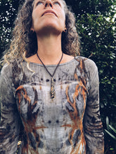 Load image into Gallery viewer, Dark Eucalyptus Medicine Top ~ Merino ~ S/M
