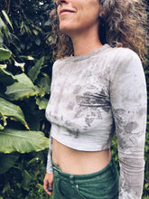 Load image into Gallery viewer, Rose Leaf Crop Top - Cotton XS/S
