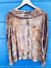 Load image into Gallery viewer, Liquid Amber, Lichen &amp; Gum Cowl Neck - Merino L - Homegrown Botanica
