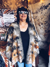 Load image into Gallery viewer, Upcycled Wool Blanket Poncho
