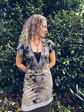 Load image into Gallery viewer, Dark Oak &amp; Eucalyptus Medicine Dress ~ Merino ~ M/L
