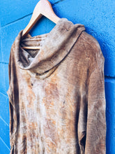 Load image into Gallery viewer, Liquid Amber, Lichen &amp; Gum Cowl Neck - Merino L - Homegrown Botanica
