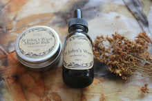 Load image into Gallery viewer, St John&#39;s Wort Oil + St John&#39;s Wort Balm Combo - Homegrown Botanica
